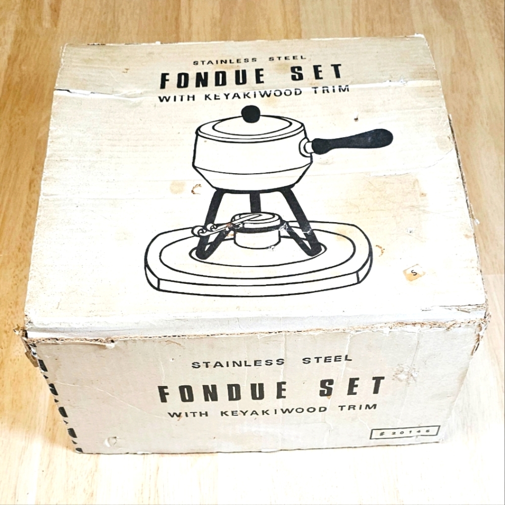 Stainless Steel Fondue Set